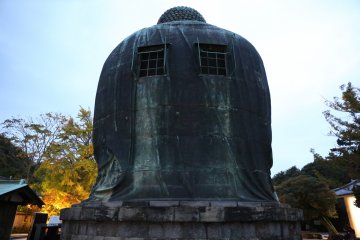 <p>Great Buddha from the back</p>