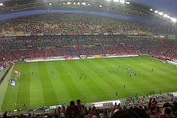 The magnificent Saitama 2002 Stadium pre-game VS Yokohama Marinos