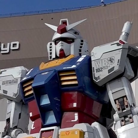 Real-Size Gundam in Odaiba