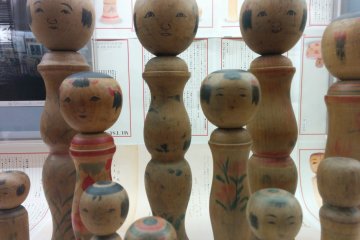 <p>Kokeshi wooden dolls are a signature craft of the Tohoku region</p>