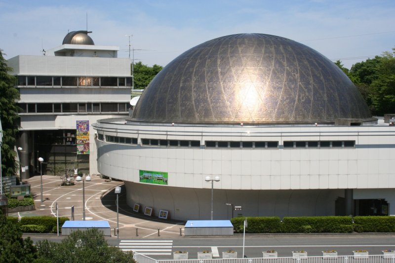 Dome type of planetarium