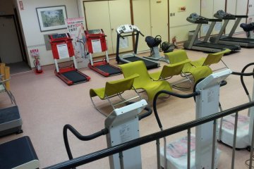 Funamisou's exercise room