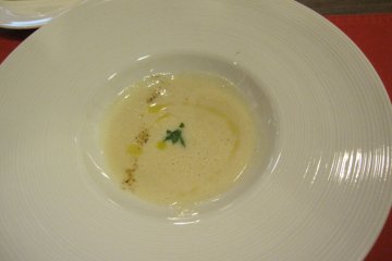 Refreshing Taro Root soup