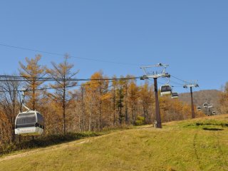 Gondola to the top of Mt. Jeans