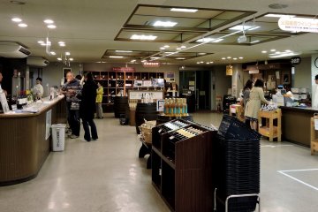 <p>Store and tasting area</p>