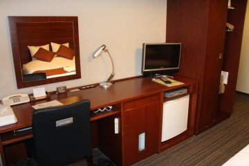 <p>The room is well-equipped, and provides everything you need for work&nbsp;</p>