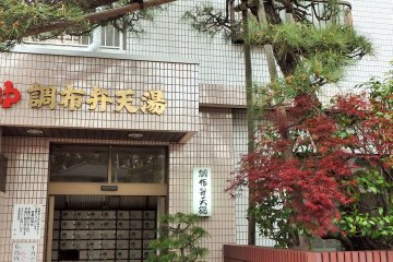 <p>This is Chofu Benten-yu, one of the many wonderful public baths located along the Ikegami Line.</p>