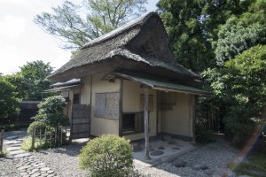 The original tea room of Meimei-An, designed by Lord Matsudaira Fumai himself. This tea room must&#39;ve seen hundreds of historic guests.