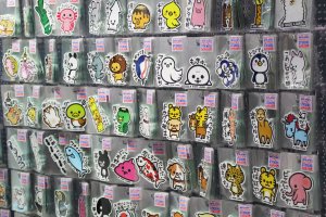 A sticker store in Harajuku - go quickly, it won&#39;t be there long!