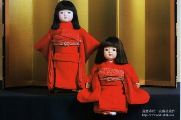 Join in a doll or puppet making class by appointment with Mr Ando dollmaker to royalty in Kyoto