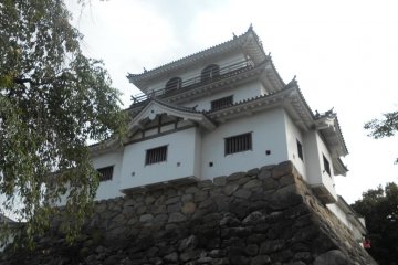 Sideview of castle