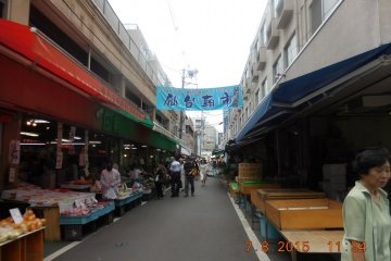 <p>The Asaichi Market is very close to JR Sendai Station. It is located near E-beans.</p>
