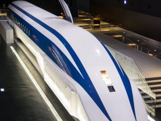 One of the first modern day shinkansen with a unique front design