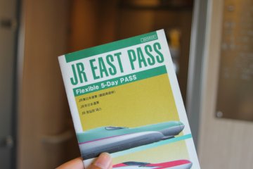 <p>The JR East Pass itself</p>