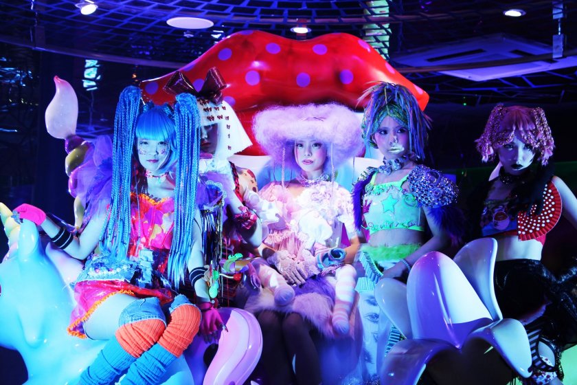 The 'Monster Girls' from Kawaii Monster were fun, lovely people