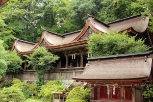 Mikumari Shrine&#39;s main hall
