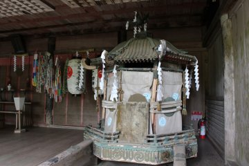 <p>Another of the mikoshi</p>