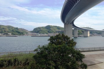 <p>Ushibuka Haiya Bridge</p>