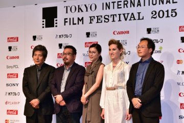 <p>Participants in the Competition section of the 28th Tokyo International Film Festival</p>