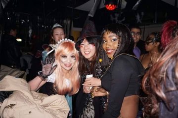 <p>The holiday events draw in large crowds. Here is the 2015 Halloween event in full swing</p>