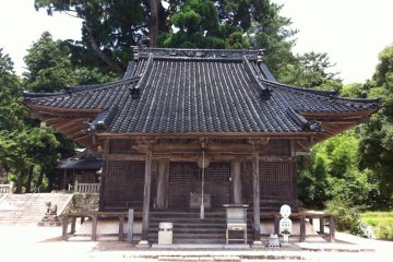 Gion-ji Temple hidden up a mountain in Kose Town, Takahashi