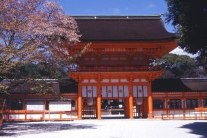 Heian Period Architecture in all its glory set in nature's sanctuary
