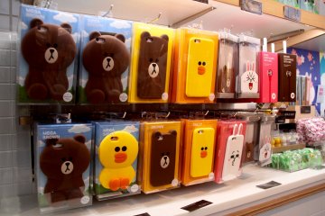 <p>iPhone cases with the Line characters</p>