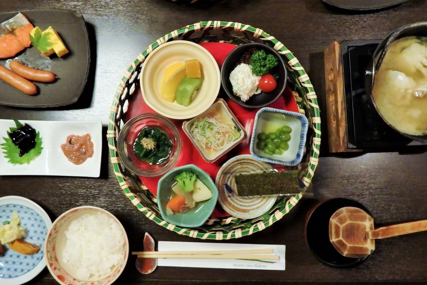 This Japanese breakfast was delicious, dinner was even more so.