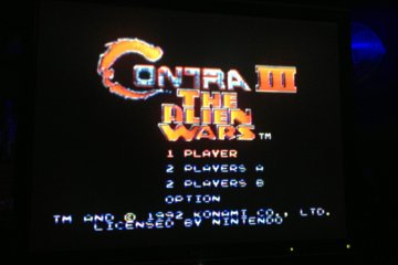 <p>Contra III at Space Station Game Bar in Osaka</p>
