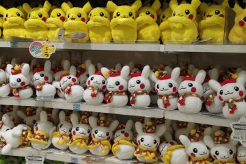 <p>Some collections of plush toys</p>
