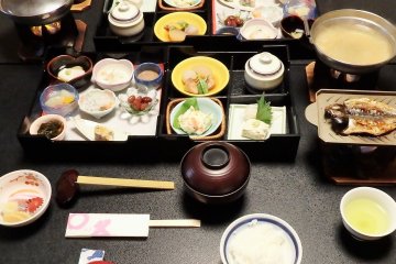 <p>The delicious Japanese breakfast</p>
