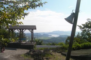 View from Takaosan
