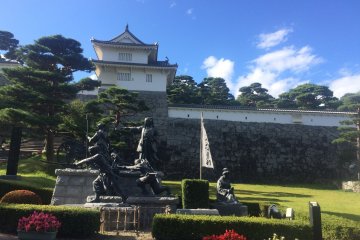 <p>The entrance of Nihonmatsu Castle, also known as Kumiga-jo.</p>
