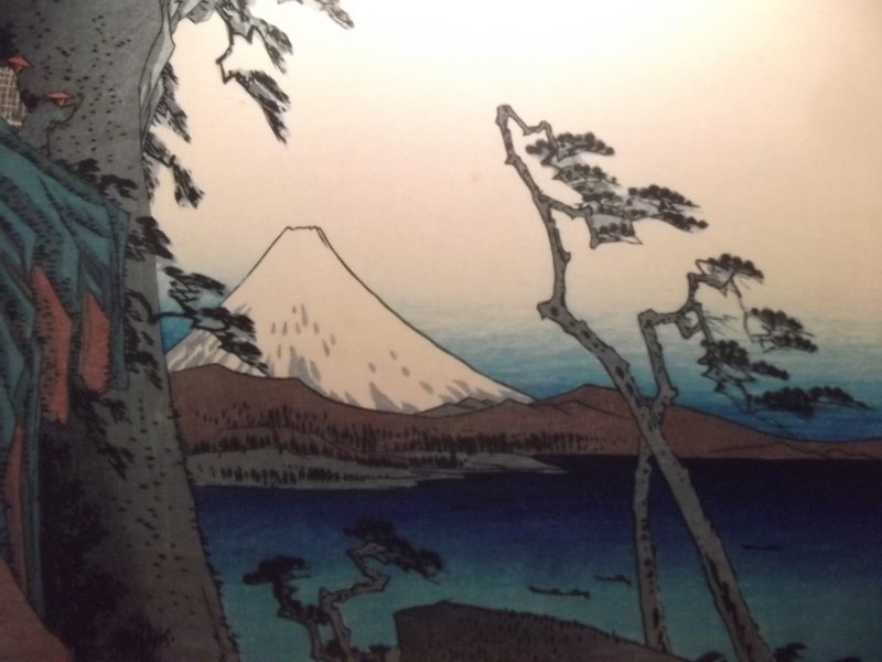 <p>The Hiroshige woodblock print</p>
