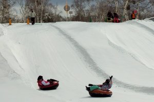 Tubing is fun for all ages.