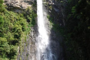 Nachi waterfall is impressive