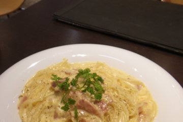 Spaghetti Carbonara, ¥980