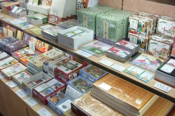 Okuno Karuta's shelves have something for everyone