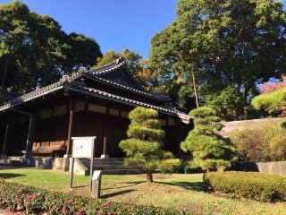 Un pavillon à proximité du jardin Ninomaru