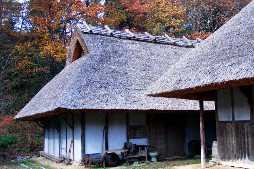 Edo period farmhouses at Kuma Kogen Furusato Ryoko Mura