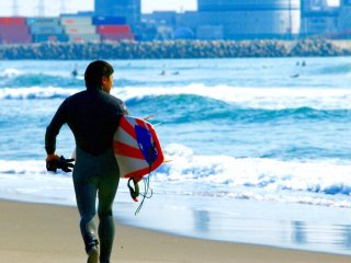 A local surfing hotspot is hiding on the outskirts of Sendai