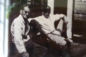 J.E. Laffin (left)
