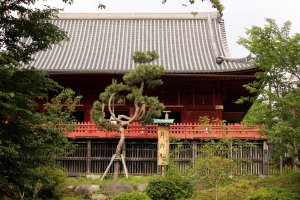 El templo Kiyomizu Kanodo.