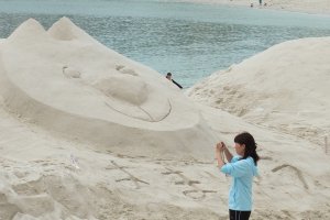 Sand Art Contests are a lot of fun