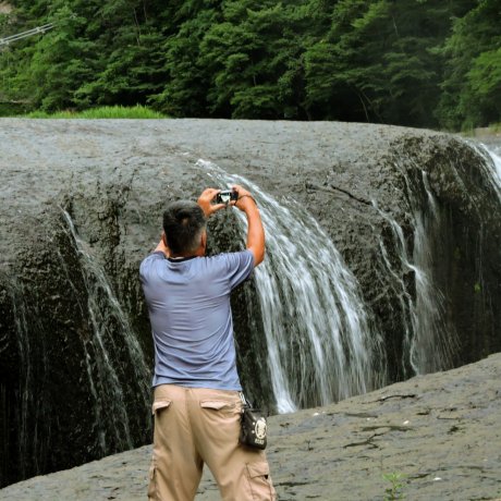 Surreal Fukiware Falls in Numata