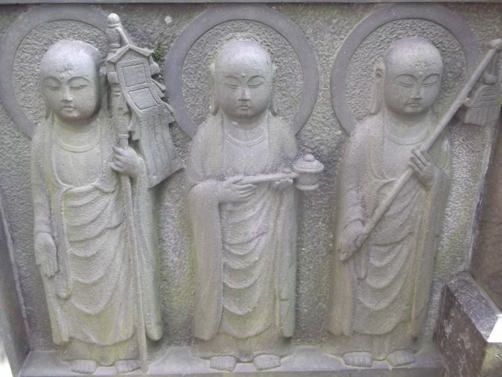 Three devotees