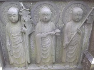 Three devotees