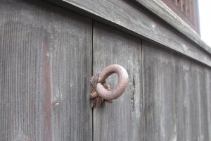 original hook used to tie homeowner's cow