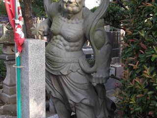 One of the guardian demons by the gate
