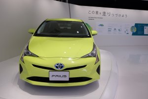 A finished Prius from Toyota